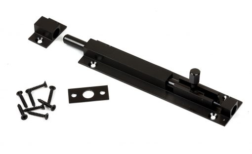 BARREL BOLT HD BS LT WS 150mm BK